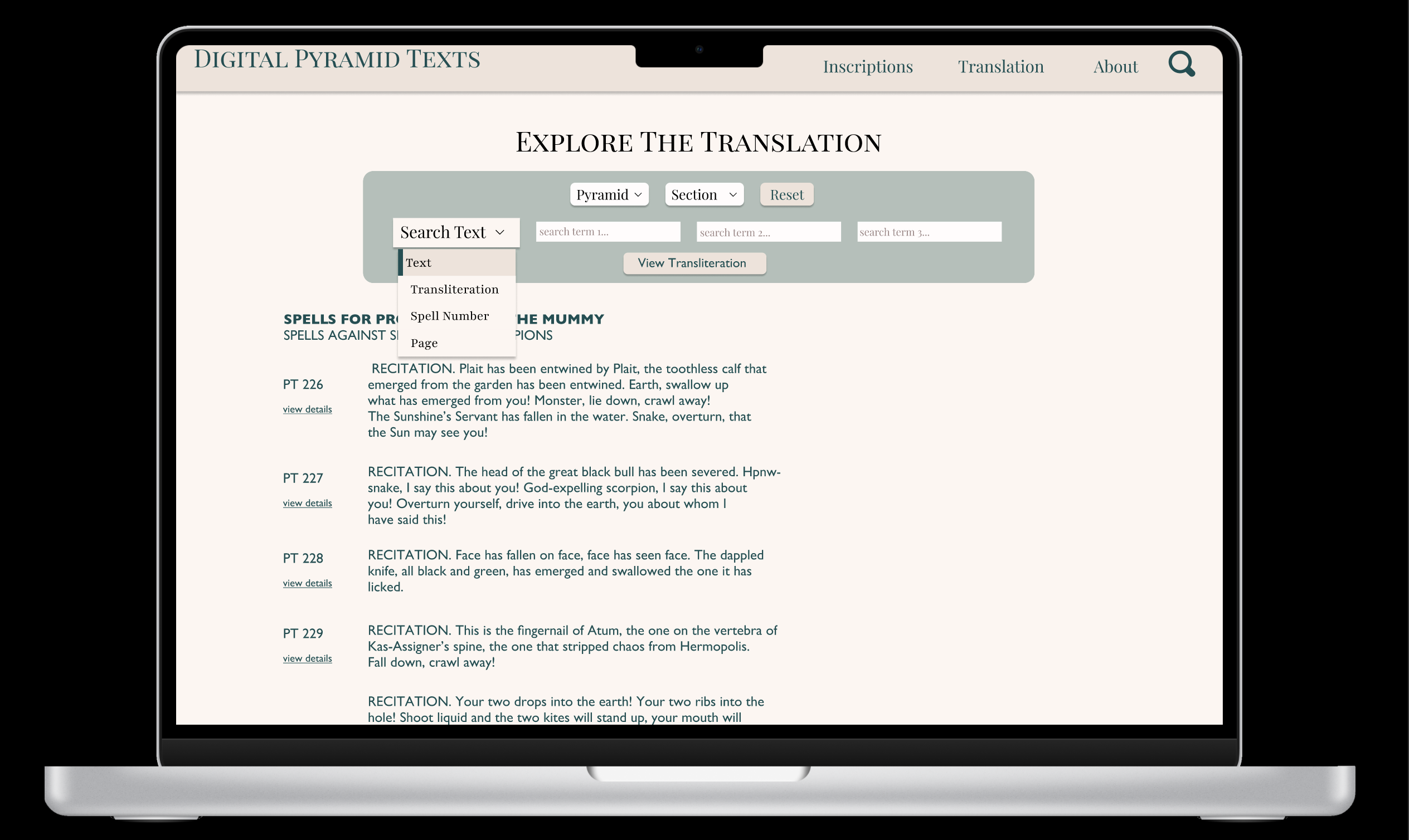 Searcheable Translation Final Design